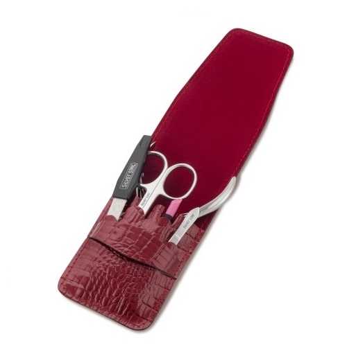 Silver Star Маникюрный набор МН 05-1 красный, 5 предметов 