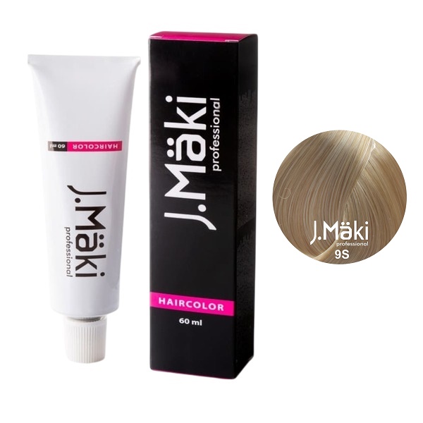 Краситель J.Maki 9S песочный блондин, 60 мл