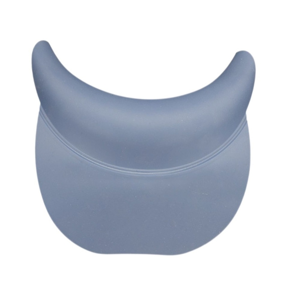 Силиконовый воротник для парикмахерской раковины с присосками, голубой