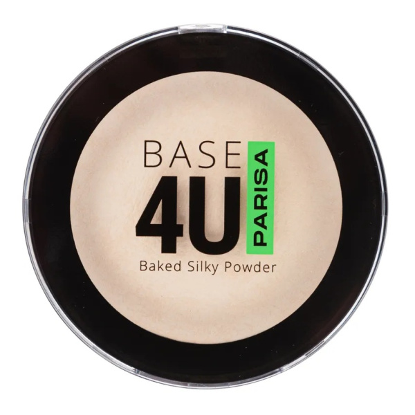 Запеченная пудра для лица PARISA Base 4U, т.01 Light Beige, 13 г