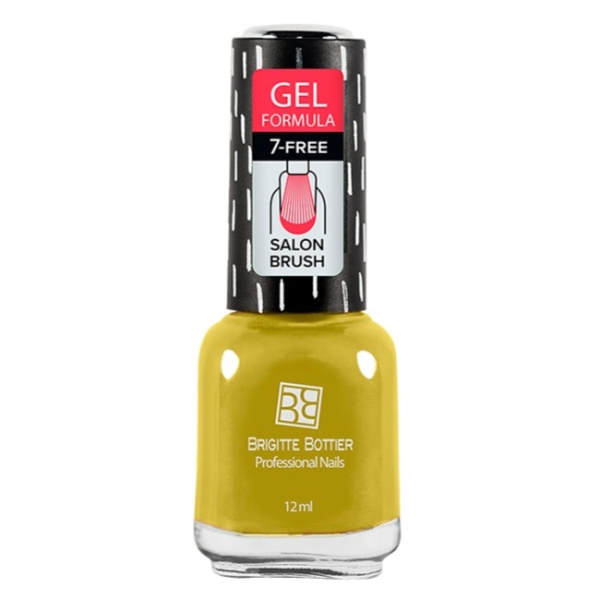 Лак для ногтей Brigitte Bottier Gel Formula, т. 28 солнечный, 12 мл
