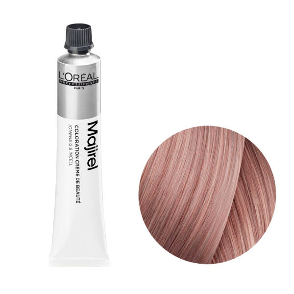 Стойкая крем-краска для волос Loreal Majirel 9.21 очень св. блондин перл.-пеп., 50 мл