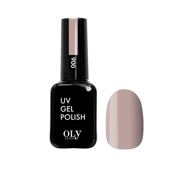 Гель-лак для ногтей Oly Style т. 006 розово-бежевый, 10 мл