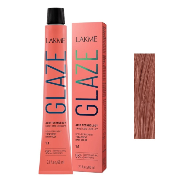 Краситель полуперманентный Lakme Glaze 9/05 розовый кварц, 60 мл