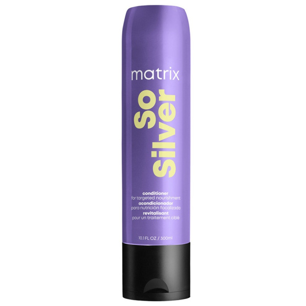 Кондиционер для волос Matrix Total Results So Silver для нейтрализации желтизны, 300 мл Кондиционер для волос Matrix Total Results So Silver для нейтрализации желтизны, 300 мл