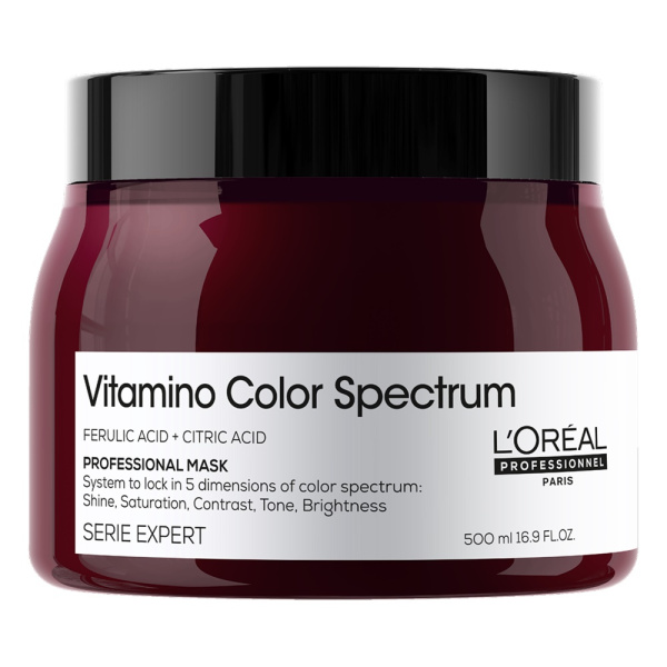 Маска для сохранения яркости цвета L’Oreal Vitamino Color Spectrum, 500 мл Маска для сохранения яркости цвета L’Oreal Vitamino Color Spectrum, 500 мл