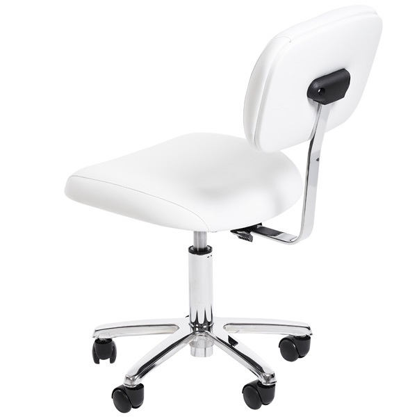 Стул мастера со спинкой низкий Имидж Мастер Джой-7