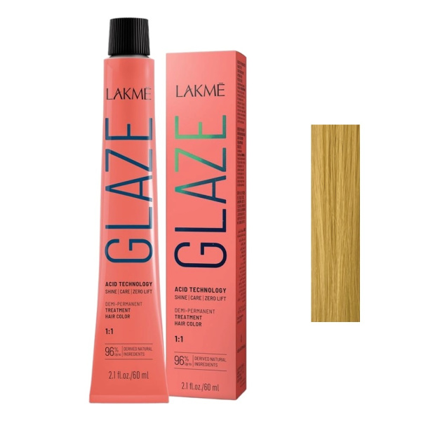 Краситель полуперманентный Lakme Glaze 9/03 ваниль, 60 мл Краситель полуперманентный Lakme Glaze 9/03 ваниль, 60 мл