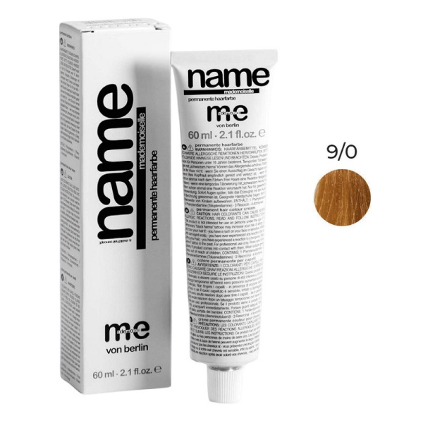 Краситель MeMademoiselle Me Name 9/0 светлый блондин, 60 мл