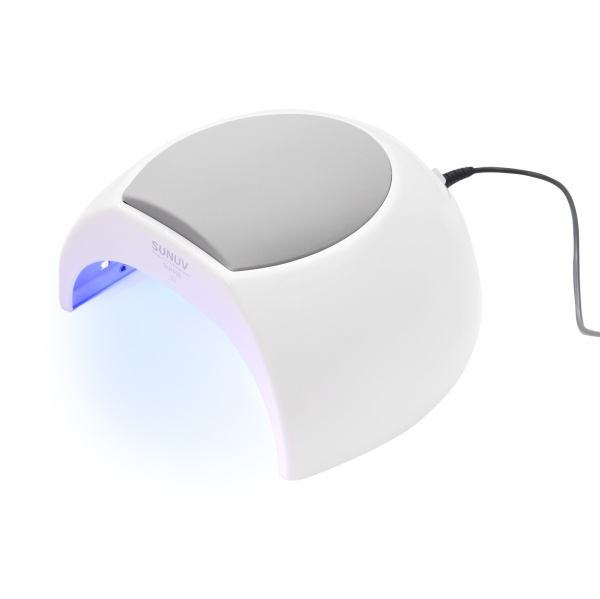 Лампа для сушки ногтей с кварцевыми диодами Sunuv SUN 2S белая Лампа для сушки ногтей с кварцевыми диодами Sunuv SUN 2S белая
