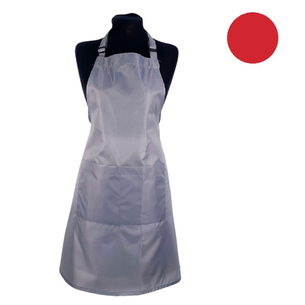 Фартук классический на люверсах FSK "Оксфорд", красный