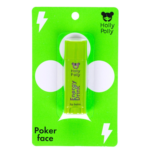 Holly Polly Poker Face Бальзам для губ Energy Drink, 4,8 г