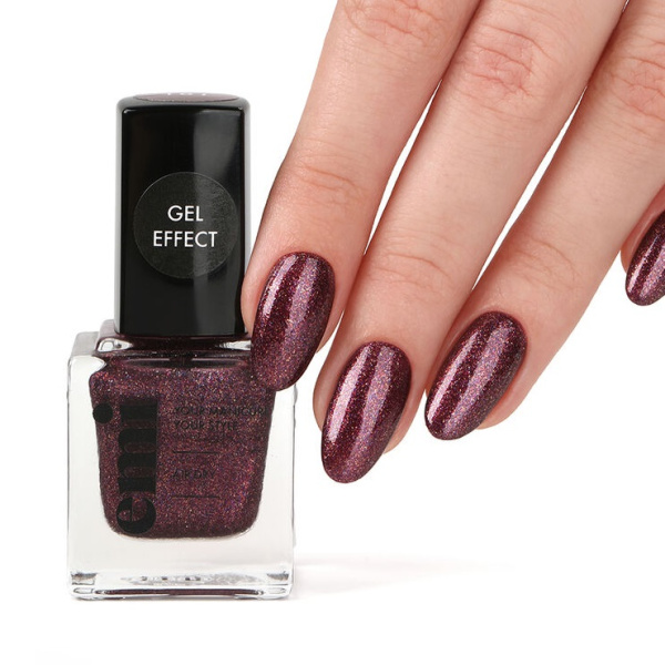 Лак ультрастойкий EM.I Gel Effect №181 обратный отсчет, 9 мл