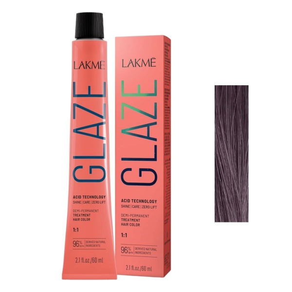 Краситель полуперманентный Lakme Glaze 9/12 серо-сиреневый, 60 мл