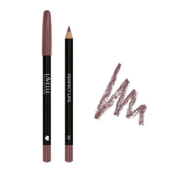 Карандаш косметический для губ Lavelle Collection LP15, т. 10 пыльная роза