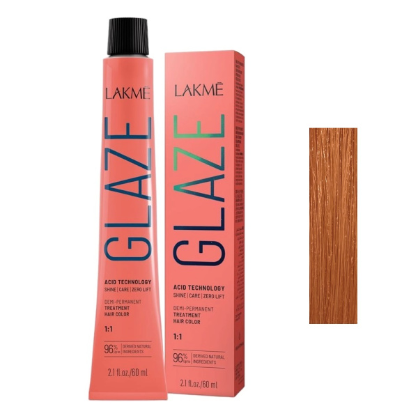 Краситель полуперманентный Lakme Glaze 10/39 лососевый, 60 мл Краситель полуперманентный Lakme Glaze 10/39 лососевый, 60 мл