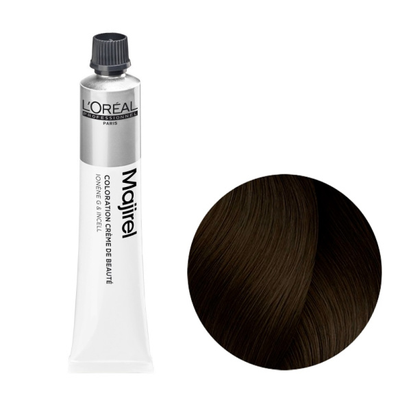 Стойкая крем-краска для волос Loreal Majirel 6.0 темный блонд. глуб., 50 мл
