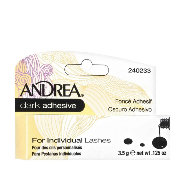 Клей для пучков Andrea, т. чёрный, 3,5 г