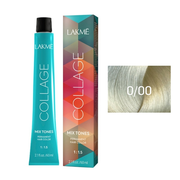 Микстон Lakme Collage Mix 0/00 Clear осветлитель, 60 мл Микстон Lakme Collage Mix 0/00 Clear осветлитель, 60 мл
