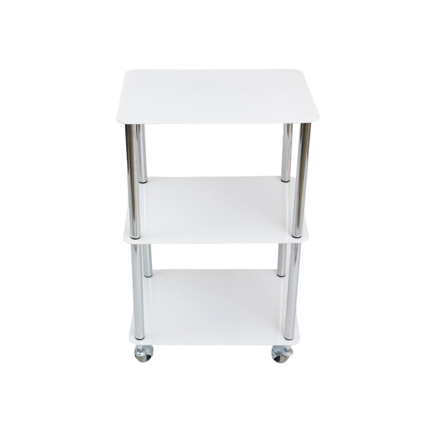 Тележка косметологическая цельнометаллическая (МЕТАЛЛ белый)