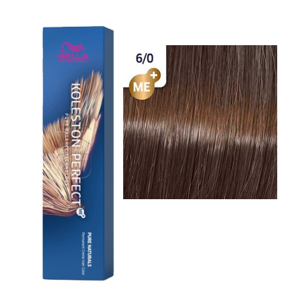 Wella Крем-краска стойкая Koleston P. 6/0 Темный блонд натуральный, 60 мл