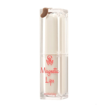 Помада увлажняющая для губ Shinewell Magnetic Lips, т. 10 молочный шоколад, 3 г