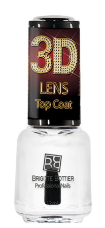 Топовое покрытие для ногтей Brigitte Bottier 3D Lens Top Coat, 12 мл