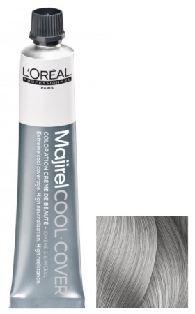 Крем-краска Loreal Majirel Cool Cover 9.1 очень св. блонд. пеп., 50 мл