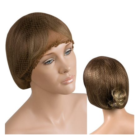 Сеточка для прически на резинке Eurostil, коричневый, 1 шт/уп