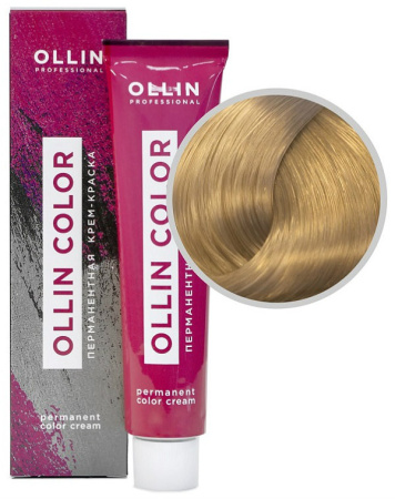 Перманентная крем-краска для волос Ollin Color 10.7 светлый блондин кор., 60 мл