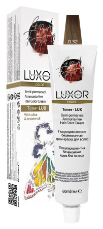 Luxor Toner-Lux 0.32 Прозрачный золотисто-фиолетовый, 60 мл