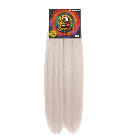 Hairshop 2 Braids 60 канекалон Платина/Серебристый светлый, две косы