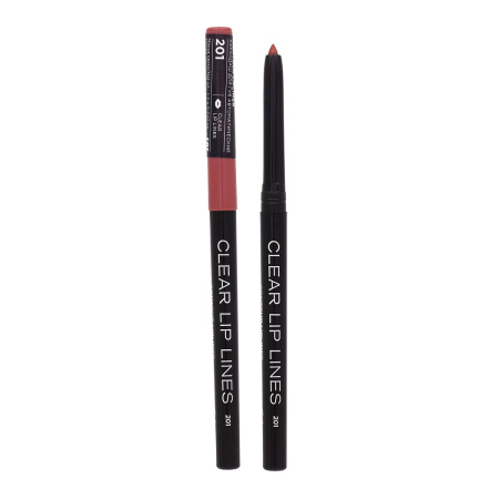 Карандаш механический для губ Parisa Clear Lip Lines, т. 201 коричневый