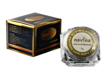 Паста Navina для удаления клея с ресниц, 5 гр												