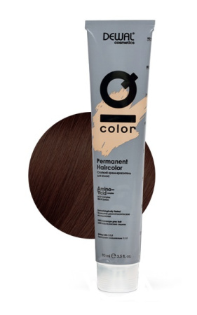 Краситель перманентный Dewal IQ Color Tone 5.18 light ash brown brunette, 90 мл