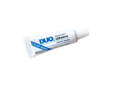 Клей для ресниц Duo Striplash Adhesive White/Clear прозрачный, 2,5 г