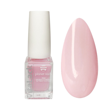 Planet Nails Лак-восстановитель для ногтей, VitaLack, розовый 03, 10 мл