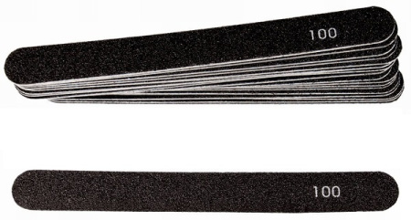 Сменный файл-пилка B320-4, прямая, 100 грит, 25 шт																							