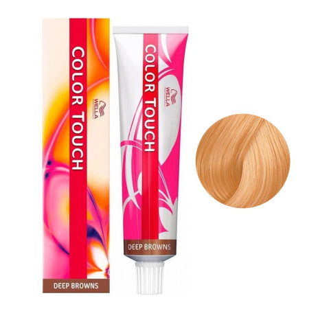 Wella Крем-краска Color Touch 9/73 очень светлый блонд коричнево-золотистый, 60 мл
