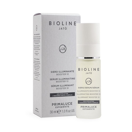 Сыворотка отшелушивающая осветляющая 10% AHA Bioline Primaluce Exfo&White, 30 мл