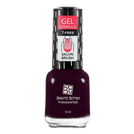 Лак для ногтей Brigitte Bottier Gel Formula, т. 57 вино бордо, 12 мл