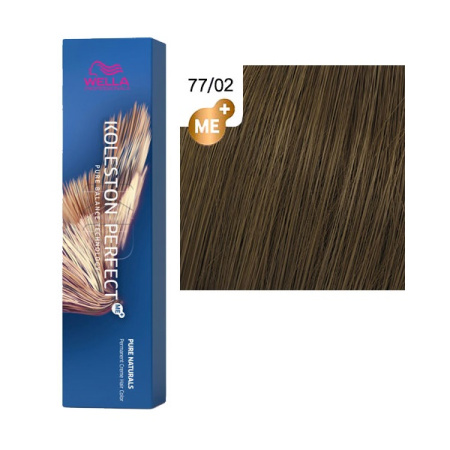 Wella Крем-краска стойкая Koleston P. 77/02 Блонд интенсивный натуральный матовый, 60 мл