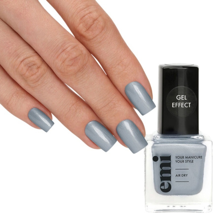 E.MI Ультрастойкий лак Gel Effect №234 стихия воды, 9 мл