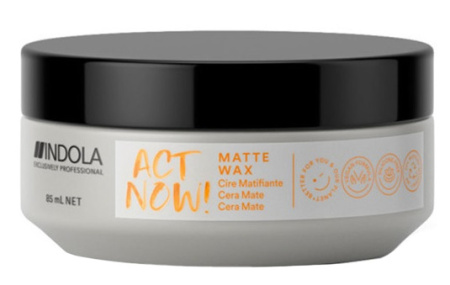 Воск с матовым эффектом для укладки волос Act Now Matte Wax, 85 мл