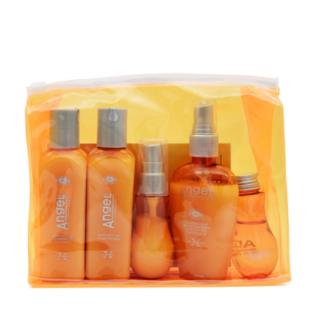 Набор миниатюр Angel для жирных волос (в косметичке)