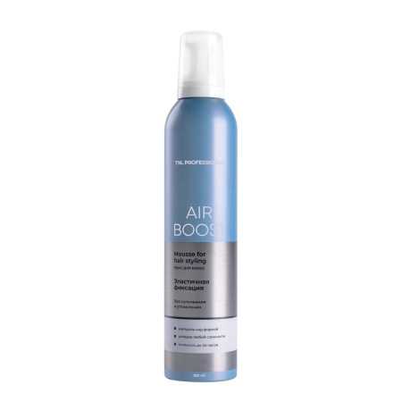 TNL Professional Air Boost Мусс для волос Эластичная фиксация, 350 мл