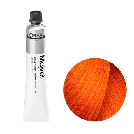 Крем-краска Loreal Majirel 7.44 блондин глуб. медный, 50 мл