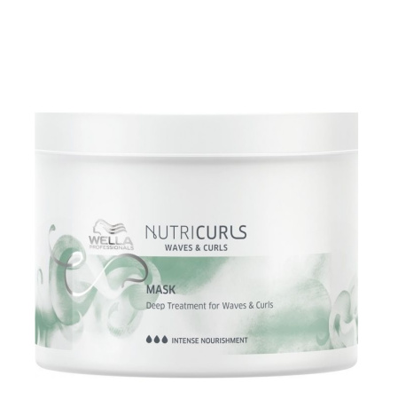 МП Wella Питательная маска для вьющихся и кудрявых волос Nutricurls, 500 мл