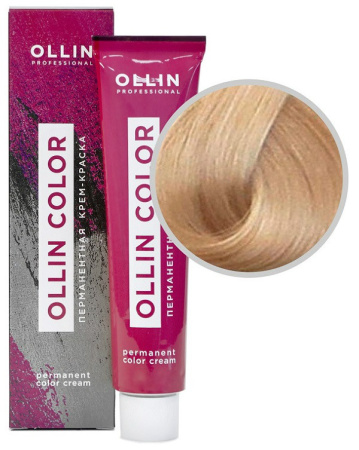 Перманентная крем-краска для волос Ollin Color 11/31 спец. блондин золотисто-пеп., 60 мл