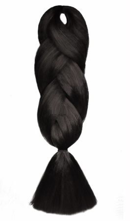 Hairshop AIDA 1В Черный, коса для афропричесок и дред-локов, 1,3 м